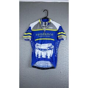 DNA Cycling Sundance Mountain Resort Jersey Mens Small Full Zip Short Sleeve